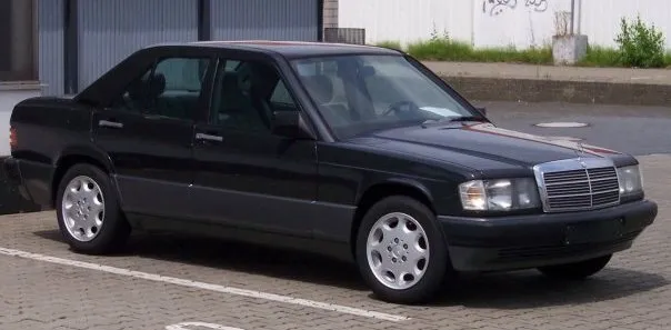 Mercedes,W201,190E,devant