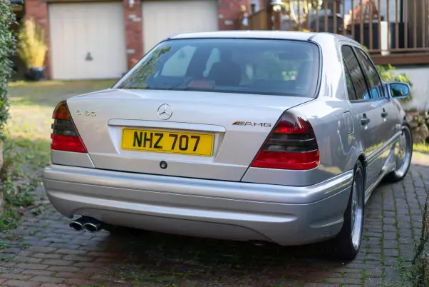 メルセデス,W202,Cクラス,C55,AMG,リヤ