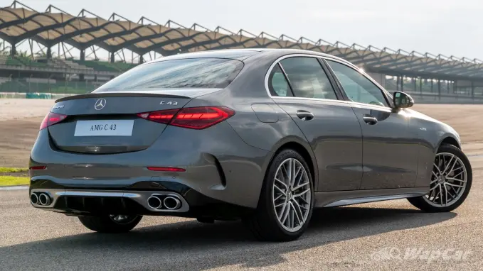 Mercedes,W206,C-klasse,C43,AMG,Heckansicht