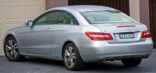 Mercedes,C207,E-class Coupe,rear
