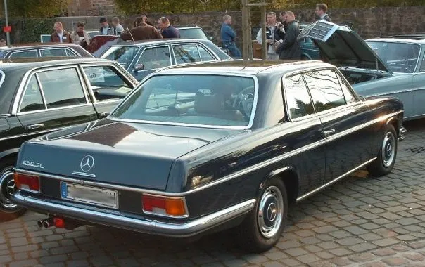 Mercedes,W114c,Rückansicht