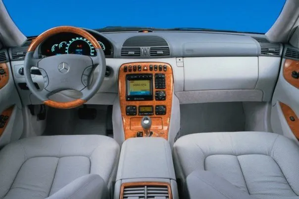 Mercedes,C215,CL,dashboard
