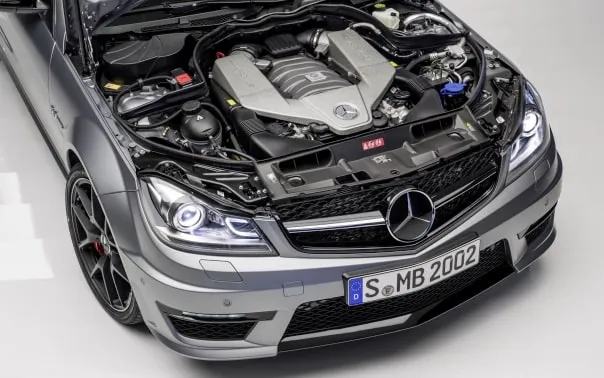 Mercedes,C204,-classe,AMG,c63,Coupé,moteur
