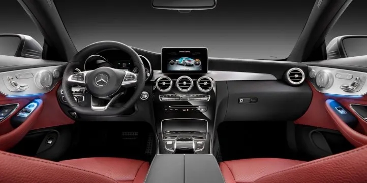 Mercedes,C205,C-class,Coupe,dashboard