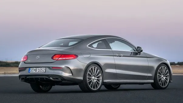 Mercedes,C205,C-klasse,Coupé,Rückansicht