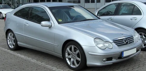 Mercedes,Cl203,C-class,sport Coupe,front