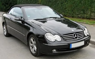 Mercedes,A209,CLK,front