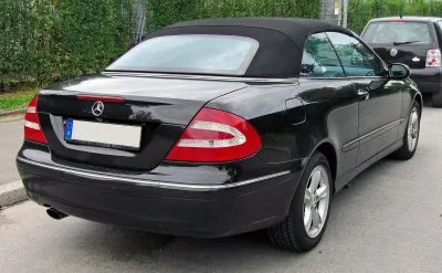 Mercedes,A209,Classe CLK,arrière