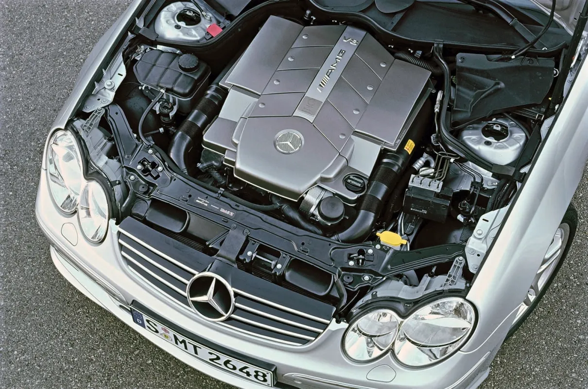 Mercedes,C208,Classe CLK55,AMG,moteur