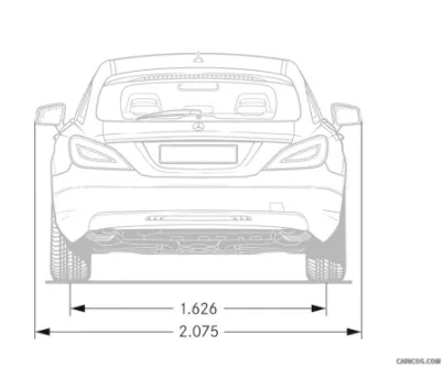 Mercedes,X218,CLS,dimensions