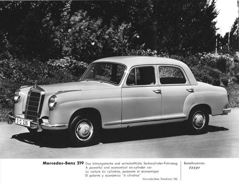 Mercedes,W105,Ponton,Typ219