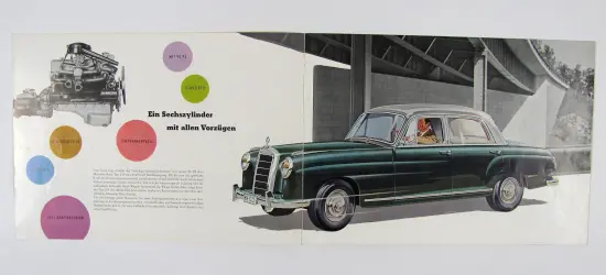メルセデス,W105,ポントン,Typ219,カタログ