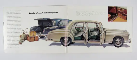 メルセデス,W105,ポントン,Typ219,カタログ