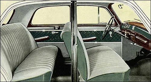 Mercedes,W105,Ponton,Type 219,intérieur