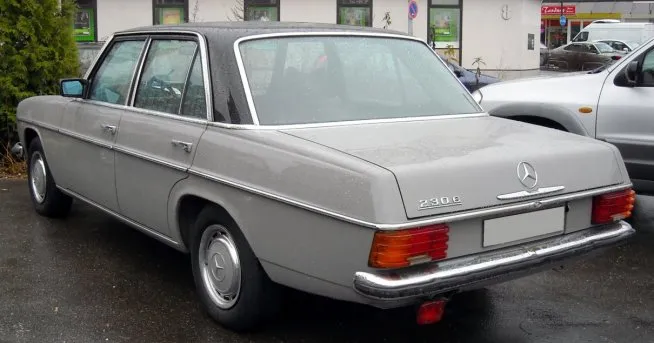 Mercedes,W114,arrière