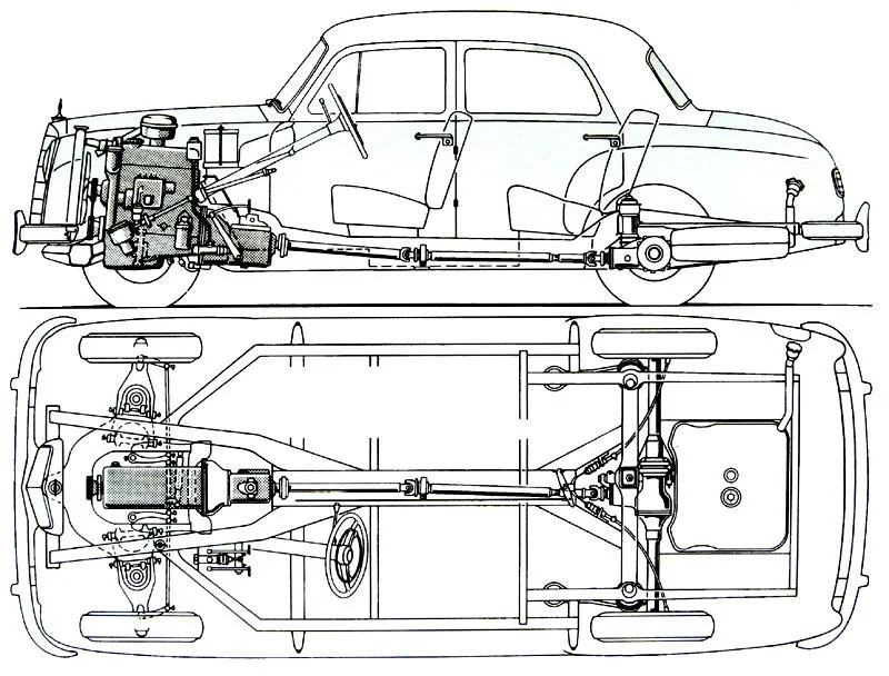 Mercedes,W120,190,dimensions