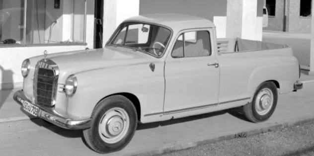 Mercedes,W120,Pickup Truck,front