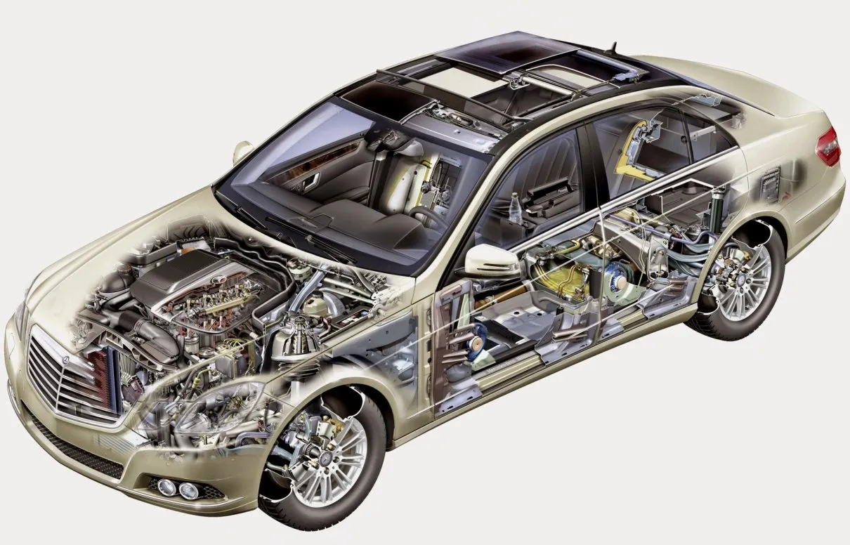 Mercedes,W212,E-class,perspective view