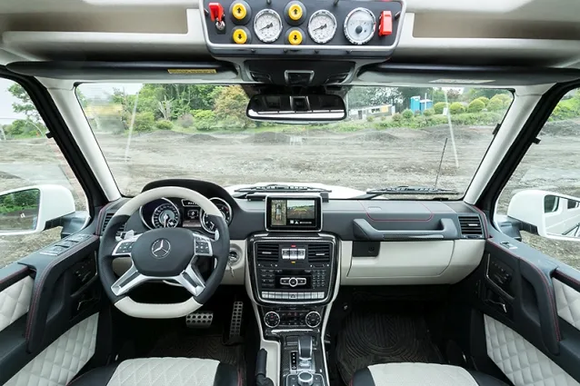 Mercedes,W463,6x6,G-class,dashboard