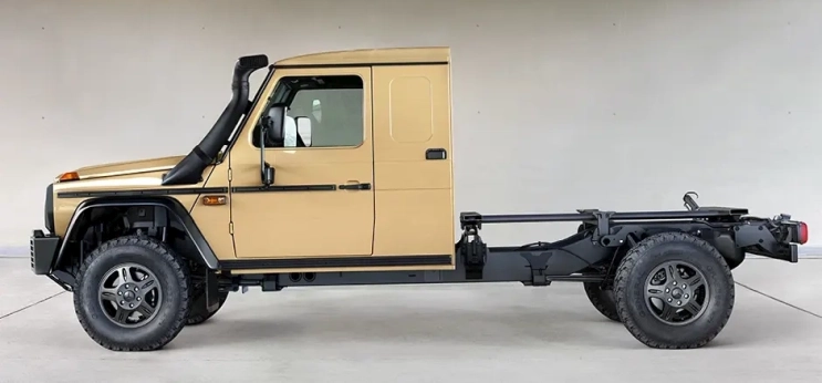 Mercedes,W464,G-klasse,Chassis,Seitenansicht