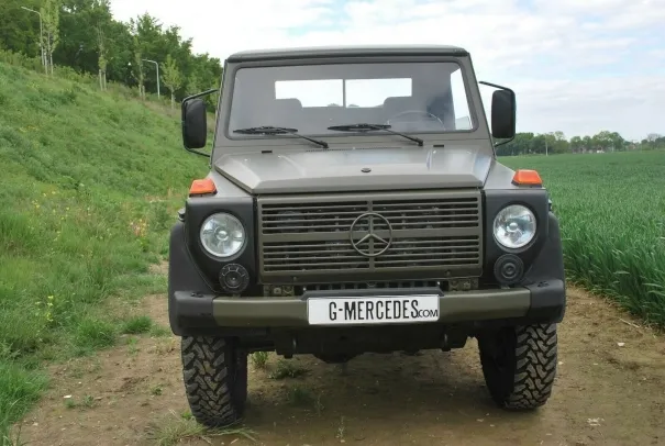 Mercedes,wolf_250GD,track,front