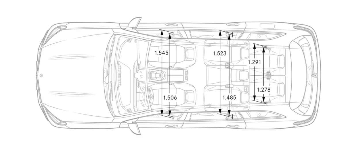 Mercedes,x167,GLS,dimensions