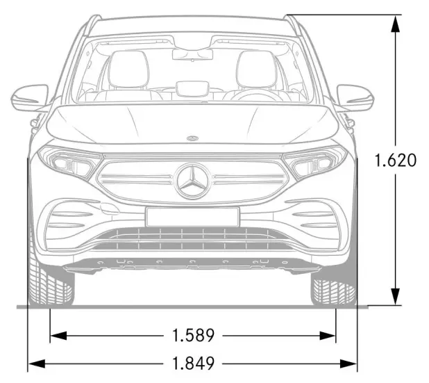 Mercedes・h243・GLA・Seitenansicht