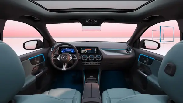 Mercedes・h243・GLA・Instrumententafel