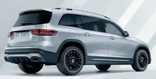 Mercedes・x247・GLB・Rückansicht