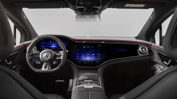 メルセデス・X294・EQE SUV・AMG・ダッシュボード