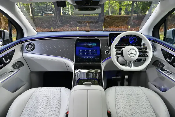 メルセデス・X294・EQE SUV・ダッシュボード