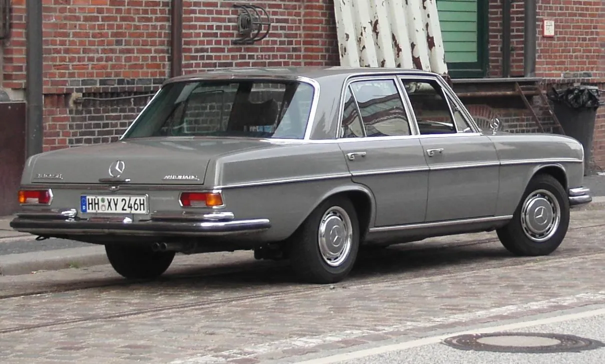 Mercedes,W108,rear