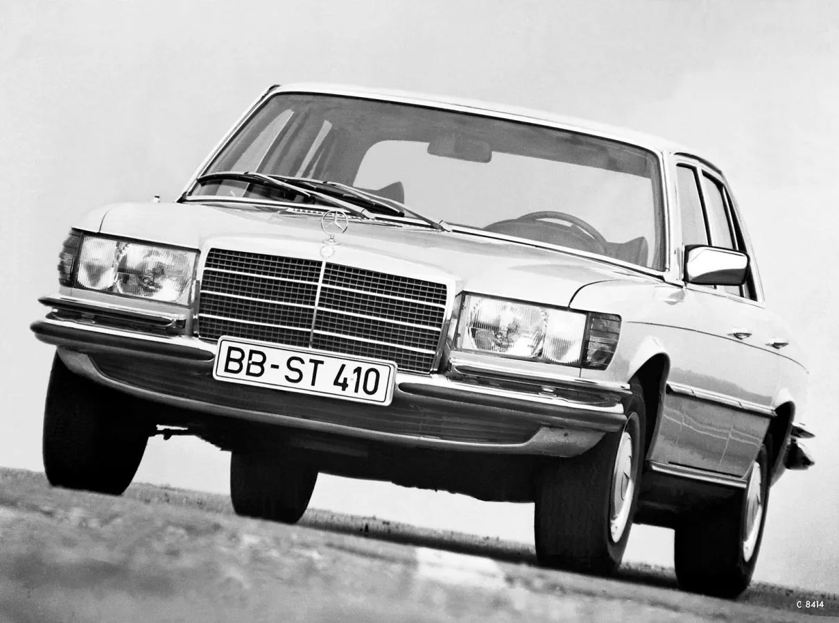 Mercedes,W116,S-class,primary,front