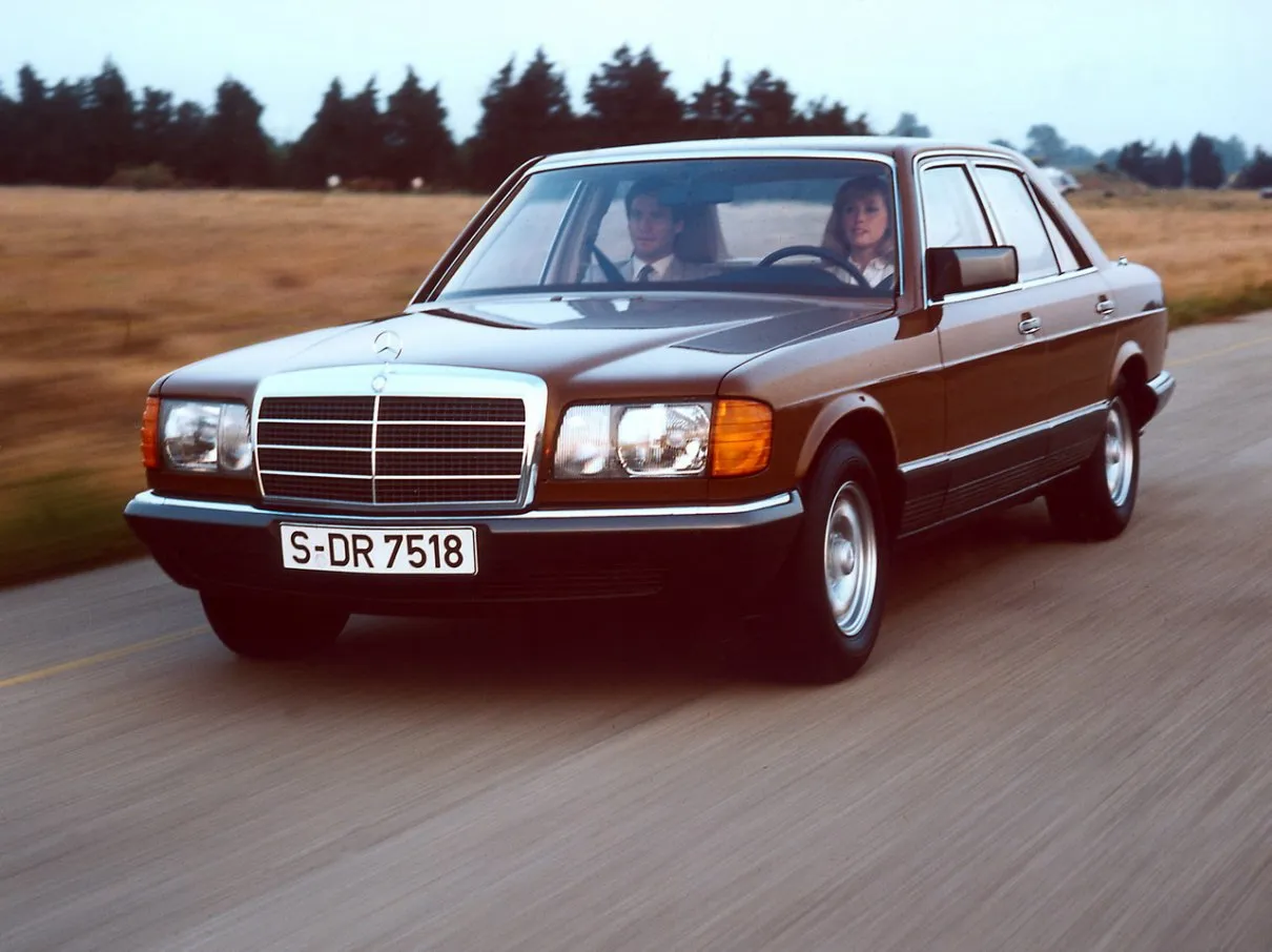 Mercedes,W126,S-Klasse,2te,Frontansicht