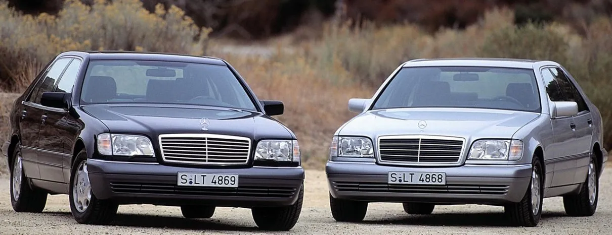 Mercedes,W140,S-Klasse,3te,Frontansicht