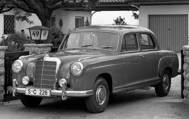 Mercedes,W180,front