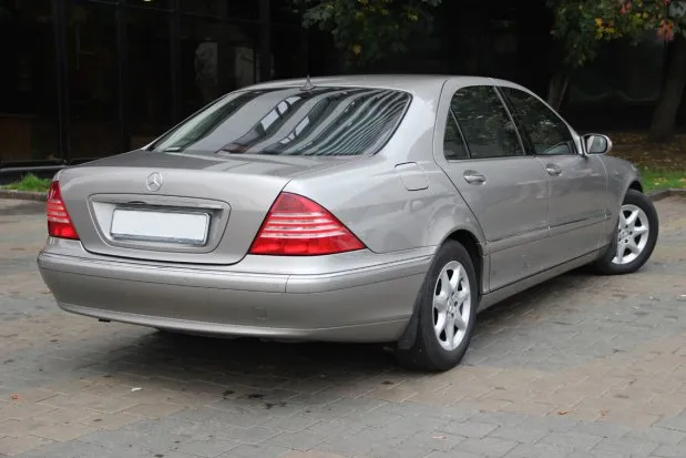 Mercedes,W220,S-Klasse,4te,Rückansicht