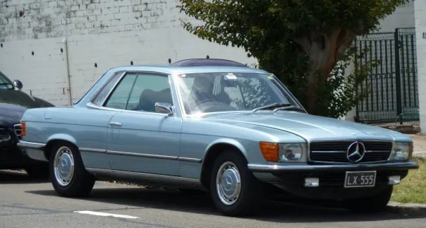 Mercedes,C107,SL,front