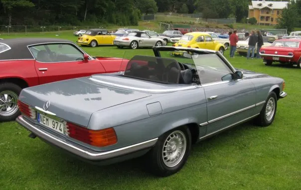 Mercedes,R107a,rear