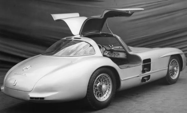 Mercedes,w196,300slr,rear