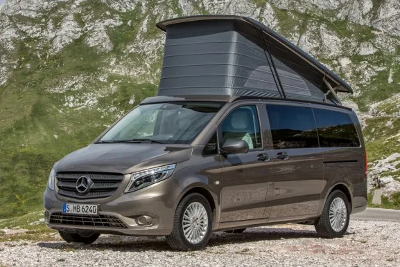 Mercedes,V447,V-class,Marco Polo,front