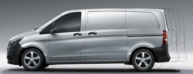 Mercedes・W447・Vito・Seitenansicht